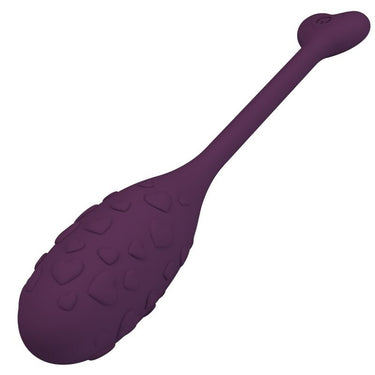 Ovetto Vibrante Wireless con App, Silicone Lilla, 12 Vibrazioni
